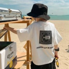 祯品轩童装 男童短袖T恤潮牌中大童儿童夏装夏季新款