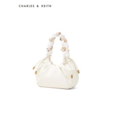 CHARLES＆KEITH22夏新款CK2-10270879女士波光露珠手提单肩水桶包
